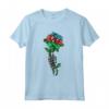 Azerbaigian Rose Skeleton Pride - Maglietta con Bandiera Azerbaigiana Roots Regali - Ideale per Mostrare il Tuo Orgoglio