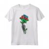 Azerbaigian Rose Skeleton Pride - Maglietta con Bandiera Azerbaigiana Roots Regali - Ideale per Mostrare il Tuo Orgoglio