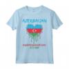 Celebrazione della Bandiera Azera del Giorno dell'Indipendenza dell'Azerbaigian Maglietta - Ideale per Regalo il 28 Maggio 2024