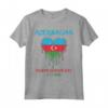 Celebrazione della Bandiera Azera del Giorno dell'Indipendenza dell'Azerbaigian Maglietta - Ideale per Regalo il 28 Maggio 2024