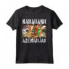 Karabakh è Azerbaigian Qarabag è la mia patria Maglietta - Support Azerbaijan Flag Tee for Karabakh Conflict Awareness
