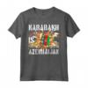 Karabakh è Azerbaigian Qarabag è la mia patria Maglietta - Support Azerbaijan Flag Tee for Karabakh Conflict Awareness