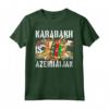 Karabakh è Azerbaigian Qarabag è la mia patria Maglietta - Support Azerbaijan Flag Tee for Karabakh Conflict Awareness