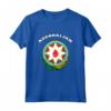 Azerbaigian T-shirt Stemma Tee Bandiera souvenir - Ideale come Regalo Calcio - Acquista Online