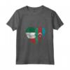 Donna Cuore Bandiera Italiana Azerbaigian | Italia Azerbaigian Flag Roots Maglietta con Collo a V - Abbigliamento Patriottico per Uomini, Donne e Bambini - Ideale per Mostrare le Tue Radici