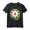Emblema dell'Azerbaigian - Maglietta con Orgoglio Azerbaigiano - Ideale per Appassionati di Cultura Azerbaigiana