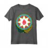 Emblema dell'Azerbaigian - Maglietta con Orgoglio Azerbaigiano - Ideale per Appassionati di Cultura Azerbaigiana
