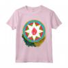 Emblema dell'Azerbaigian - Maglietta con Orgoglio Azerbaigiano - Ideale per Appassionati di Cultura Azerbaigiana