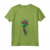 Donna Azerbaigian Rose Skeleton Pride - Maglietta Bandiera Azerbaigian - Regalo Unico per Orgoglio Azerbaigiano