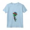 Donna Azerbaigian Rose Skeleton Pride - Maglietta Bandiera Azerbaigian - Regalo Unico per Orgoglio Azerbaigiano