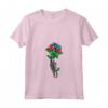 Donna Azerbaigian Rose Skeleton Pride - Maglietta Bandiera Azerbaigian - Regalo Unico per Orgoglio Azerbaigiano