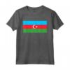 Bandiera azera dell'Azerbaigian - Maglietta Nazionale per Mostrare le Tue Radici - Rosso, Verde, Blu, Mezzaluna, Stella