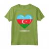 Bandiera dell'Azerbaigian | Azerbaigian Maglietta - Orgoglio Nazionale per Uomo, Donna e Bambino