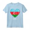 Bandiera dell'Azerbaigian | Azerbaigian Maglietta - Orgoglio Nazionale per Uomo, Donna e Bambino