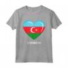 Bandiera dell'Azerbaigian | Azerbaigian Maglietta - Orgoglio Nazionale per Uomo, Donna e Bambino