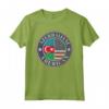 Fiero Distintivo Azerbaigiani-americano - Maglietta Bandiera dell'Azerbaigian - Design Storico per l'Orgoglio Culturale