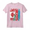 Bandiere Azerbaigian Canada | Mezze radici azere canadesi Maglietta - Abbigliamento Vintage per Celebrare le Radici e l'Amicizia