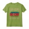 Design Vintage Bandiera Azerbaigiana Azerbaigian Maglietta - Ideale per Regalare agli Amici o per Mostrare l'Orgoglio Culturale