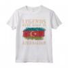 Design Vintage Bandiera Azerbaigiana Azerbaigian Maglietta - Ideale per Regalare agli Amici o per Mostrare l'Orgoglio Culturale