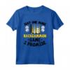 Gioco da Tavolo Backgammon Maglietta - Just One More Backgammon Game I Promise - Ideale per gli Amanti del Backgammon