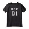 Donna BFF 01 - Maglietta Migliore Amica con Collo a V per Regalo di Natale - Ideale per Compleanno delle Migliori Amiche