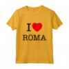 I Love Roma Graphic Tees - Cool Designs for Rome Italy Travel Lovers - Unique Novelty T-Shirt for Men and Women