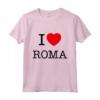 I Love Roma Graphic Tees - Cool Designs for Rome Italy Travel Lovers - Unique Novelty T-Shirt for Men and Women