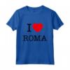 I Love Roma Graphic Tees - Cool Designs for Rome Italy Travel Lovers - Unique Novelty T-Shirt for Men and Women