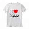 I Love Roma Graphic Tees - Cool Designs for Rome Italy Travel Lovers - Unique Novelty T-Shirt for Men and Women