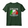 Funny Sicily Quote for Yelling Sicilian Maglietta - Lightweight Classic Tee with Double Stitched Sleeves and Bottom Hem