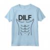 Funny DILF Mens Abdominal Muscles Six Pack Gym Dad Humor Maglietta - Perfect Gift for Fathers, Husbands, and Boyfriends