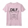 Funny DILF Mens Abdominal Muscles Six Pack Gym Dad Humor Maglietta - Perfect Gift for Fathers, Husbands, and Boyfriends