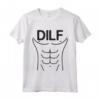 Funny DILF Mens Abdominal Muscles Six Pack Gym Dad Humor Maglietta - Perfect Gift for Fathers, Husbands, and Boyfriends