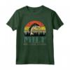 Man I Love Fishing - M.I.L.F. - Funny Fishing Fishermen Angler Maglietta - Regalo divertente per pescatori - Pesca Retro Vintage Sunset