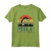 Man I Love Fishing - M.I.L.F. - Funny Fishing Fishermen Angler Maglietta - Regalo divertente per pescatori - Pesca Retro Vintage Sunset