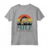 Man I Love Fishing - M.I.L.F. - Funny Fishing Fishermen Angler Maglietta - Regalo divertente per pescatori - Pesca Retro Vintage Sunset