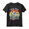 Funny Pew Pew Madafakas Unicorn Crazy Maglietta - Great Gift Idea for Him and Her - Ideal for Birthday or Valentine's Day