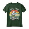 Funny Pew Pew Madafakas Unicorn Crazy Maglietta - Great Gift Idea for Him and Her - Ideal for Birthday or Valentine's Day