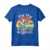 Funny Pew Pew Madafakas Unicorn Crazy Maglietta - Great Gift Idea for Him and Her - Ideal for Birthday or Valentine's Day