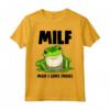 Funny Man I Love Frogs Tee Shirts - Cute Frog Designs for Board Game Lovers - Ideal for Family Game Nights or Parties