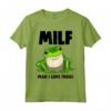 Funny Man I Love Frogs Tee Shirts - Cute Frog Designs for Board Game Lovers - Ideal for Family Game Nights or Parties