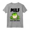 Funny Man I Love Frogs Tee Shirts - Cute Frog Designs for Board Game Lovers - Ideal for Family Game Nights or Parties