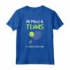 Magliette Uomo Divertenti Sport Tennis Mi Piace E 3 Persone - Maglietta Frasi Divertenti - Regalo Compleanno Tennista - Marca HapTiger