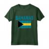 Maglietta con Bandiera delle Bahamas alla Moda - Idea Regalo per Uomo, Donna, Bambino - Abbigliamento con Bandiera delle Bahamas
