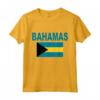 Maglietta con Bandiera delle Bahamas alla Moda - Idea Regalo per Uomo, Donna, Bambino - Abbigliamento con Bandiera delle Bahamas