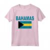 Maglietta con Bandiera delle Bahamas alla Moda - Idea Regalo per Uomo, Donna, Bambino - Abbigliamento con Bandiera delle Bahamas