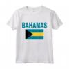Maglietta con Bandiera delle Bahamas alla Moda - Idea Regalo per Uomo, Donna, Bambino - Abbigliamento con Bandiera delle Bahamas