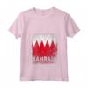 Bandiera del Bahrain - Maglietta con Collo a V per Mostrare l'Orgoglio per il Tuo Patrimonio Familiare - Ideale per Uomini, Donne e Bambini