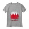 Bandiera del Bahrain - Maglietta con Collo a V per Mostrare l'Orgoglio per il Tuo Patrimonio Familiare - Ideale per Uomini, Donne e Bambini