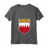 Bahrain Flag - Maglietta con Collo a V per Mostrare il Tuo Orgoglio per il Bahrain - Ideale per Uomini, Donne e Bambini